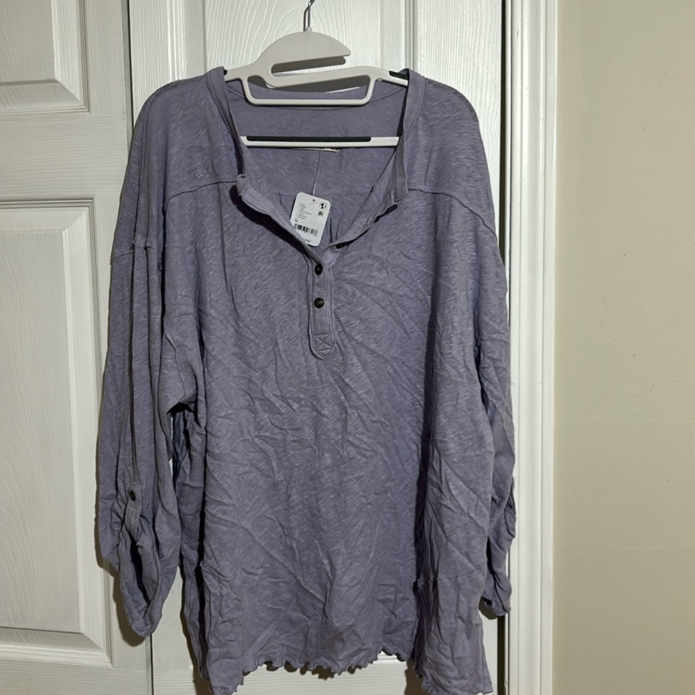 Free People lilac top